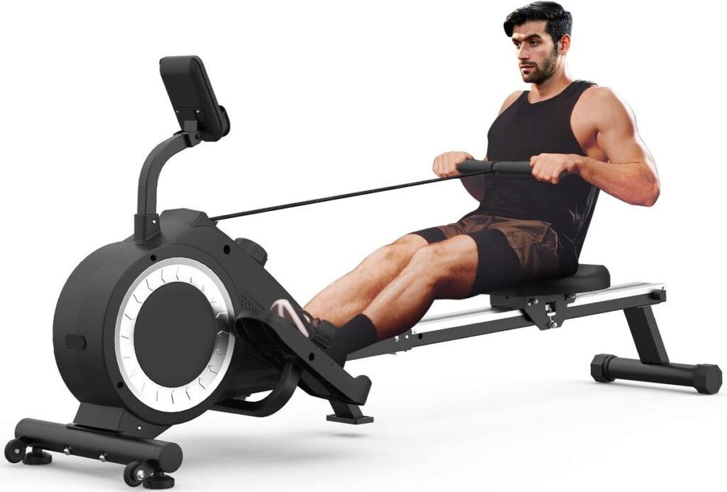 Test du rameur pliable magnétique : compact et silencieux