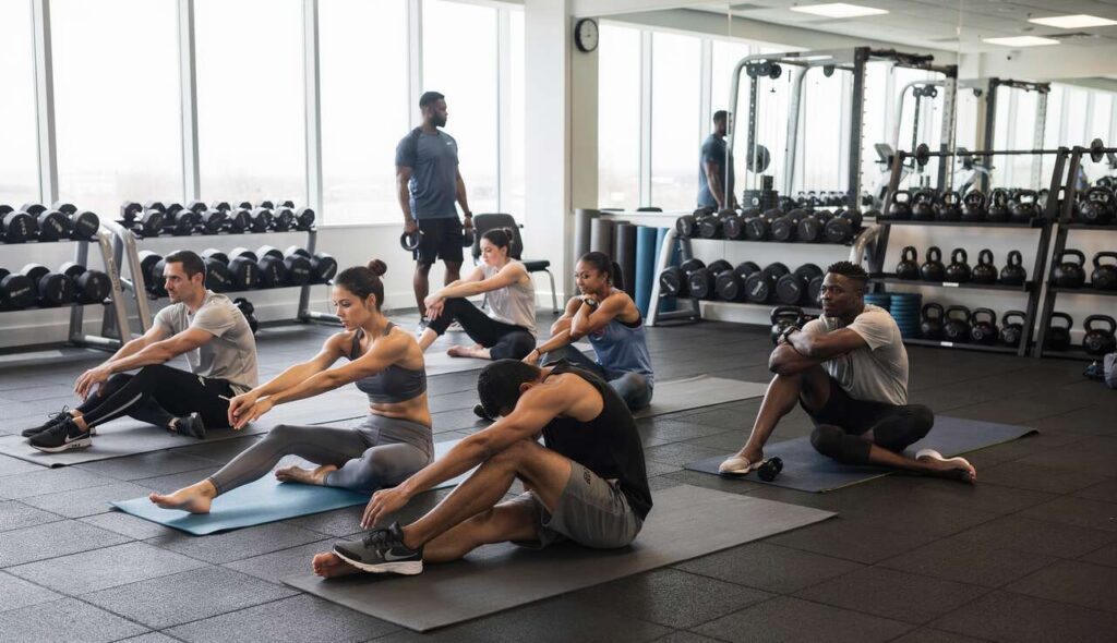 Étirements essentiels après musculation