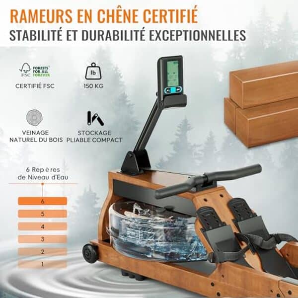 Découvrez notre test complet du rameur en bois pliable Advamsoler : un allié de choix pour vos séances sportives. Profitez d'une immersion totale avec un design élégant et des fonctionnalités avancées.