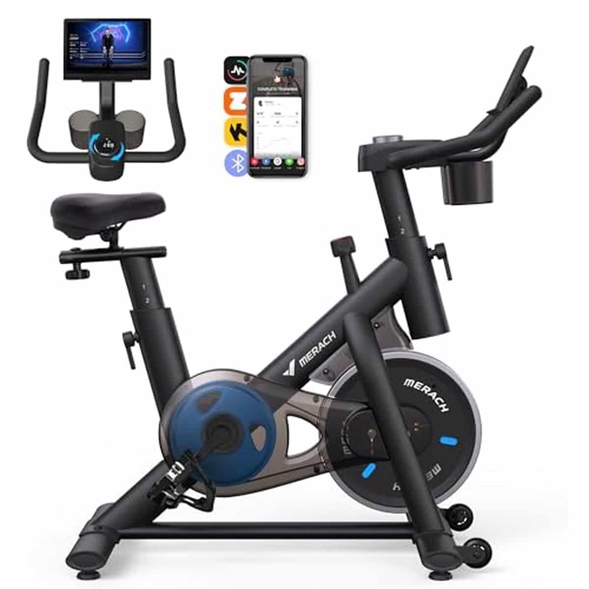 Test du vélo d'appartement Merach : fitness silencieux et confortable