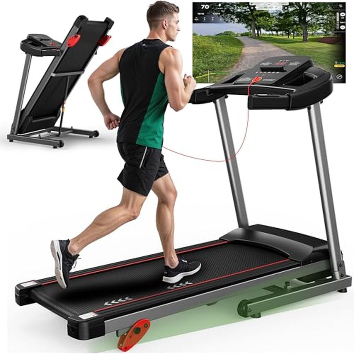 Test MaxVibe : tapis de course pliable 2, 5 ch avec inclinaison