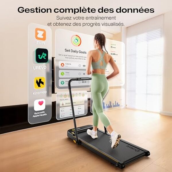 Découvrez notre analyse détaillée du tapis de course pliable UREVO : une solution pratique pour un entraînement complet à domicile avec ses fonctionnalités avancées et son design innovant