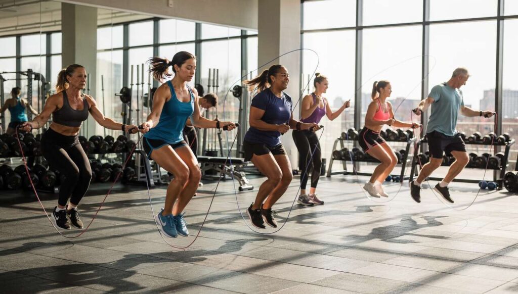 5 exercices de renforcement musculaire avec la corde à sauter pour optimiser vos entraînements