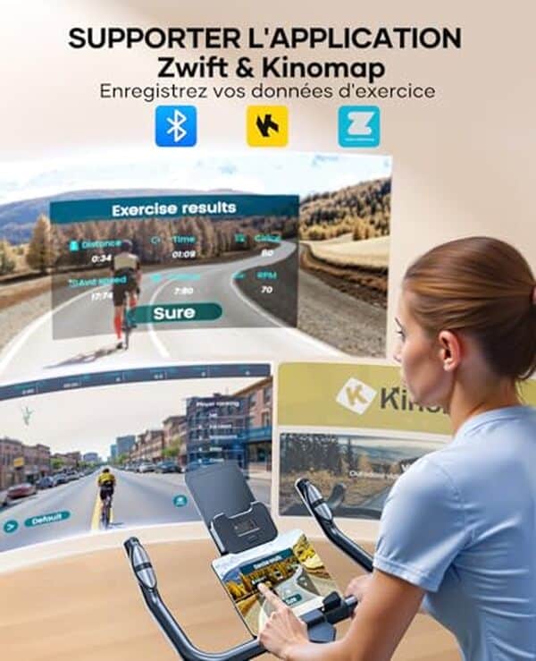 Découvrez notre analyse approfondie du vélo d'appartement connecté magnétique 100 de Toputure : fonctionnalités, avantages et performances pour des séances de fitness optimisées à domicile
