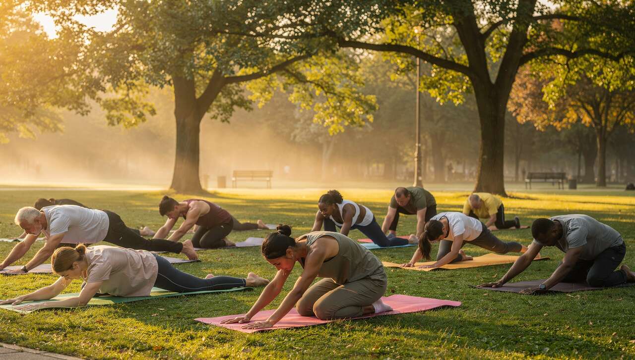 étirer le bas du corps efficacement