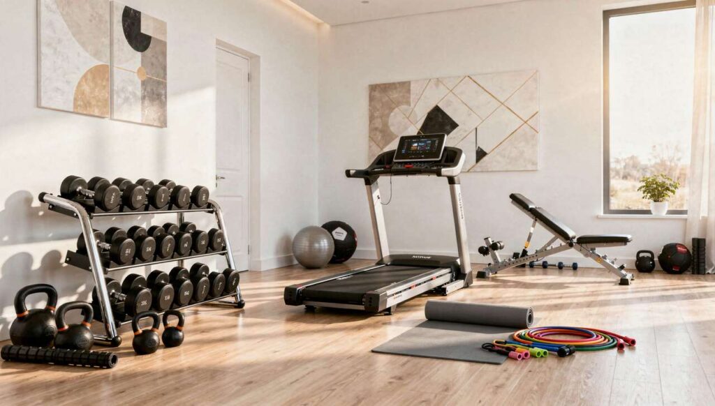 Accessoires essentiels pour votre home gym : guide complet musculation maison