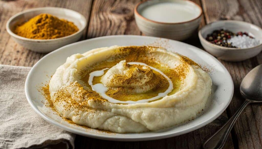 Purée de Chou-Fleur au Curry : recette fitness