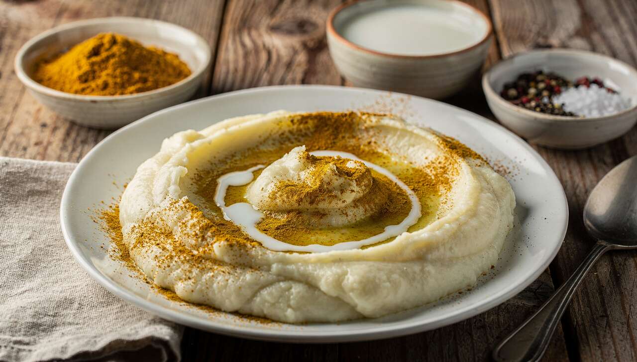 Purée de Chou-Fleur au Curry : recette fitness