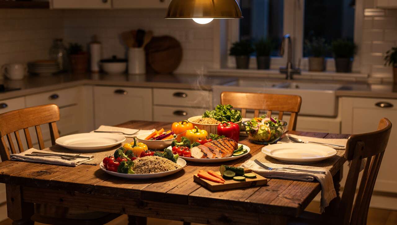 Plats express et healthy
