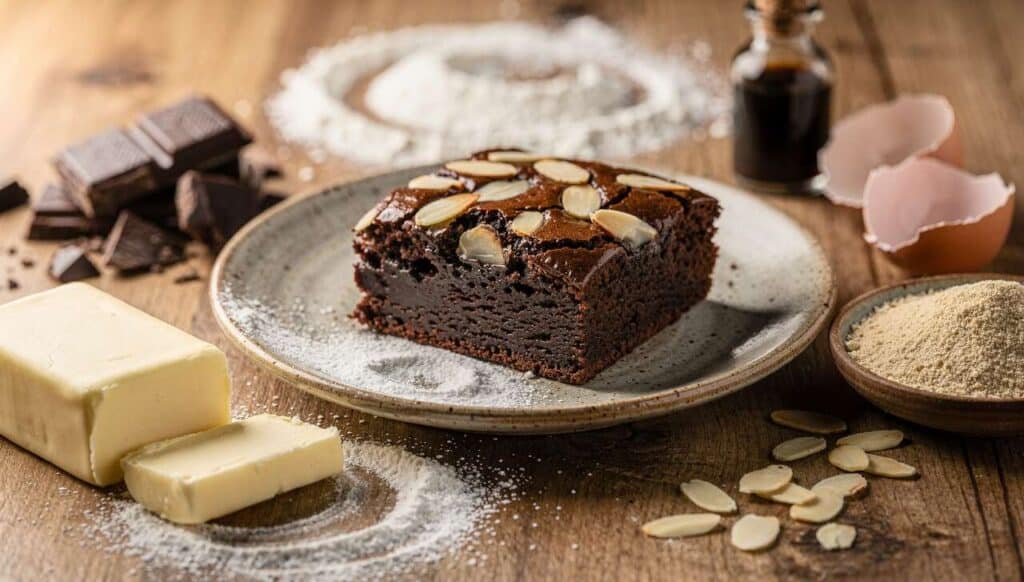 Recette de brownie aux amandes irrésistible