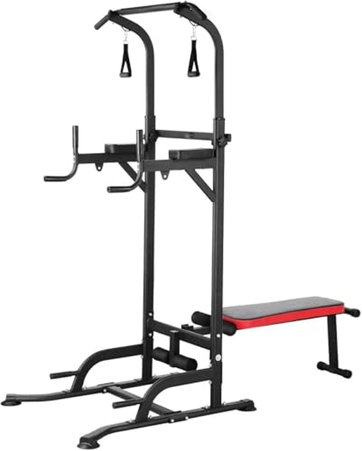Essai : station de musculation multifonction power tower avec barre de traction