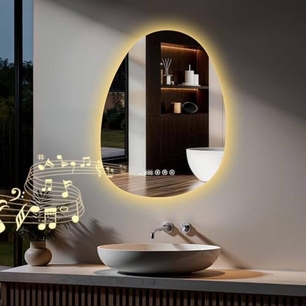 Test du miroir S'AFIELINA : éclairage intelligent et fonctionnalités avancées