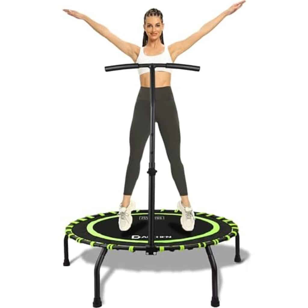 Test du trampoline Darchen 150 kg : exercice et fitness garantis