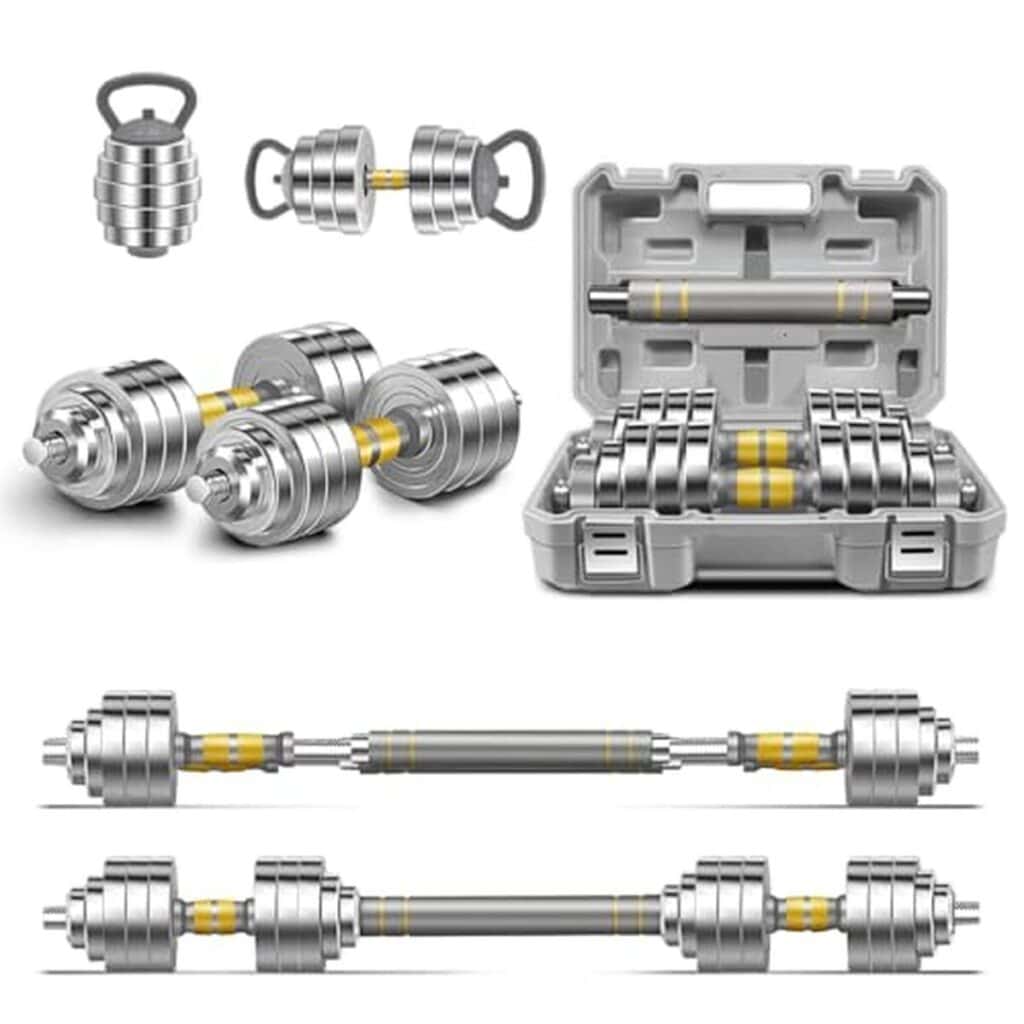 Test : haltères réglables PHOEROS 3 en 1 40 kg