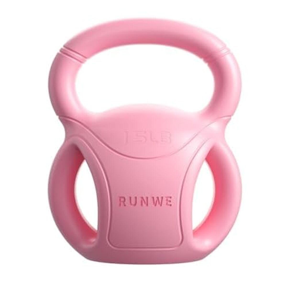 Test : kettlebell rose RUNWE 6, 8 kg à trois poignées