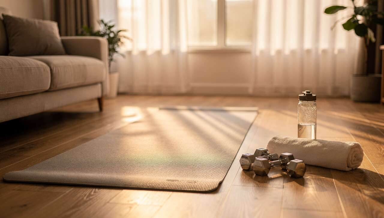 Exercices doux à pratiquer chez soi