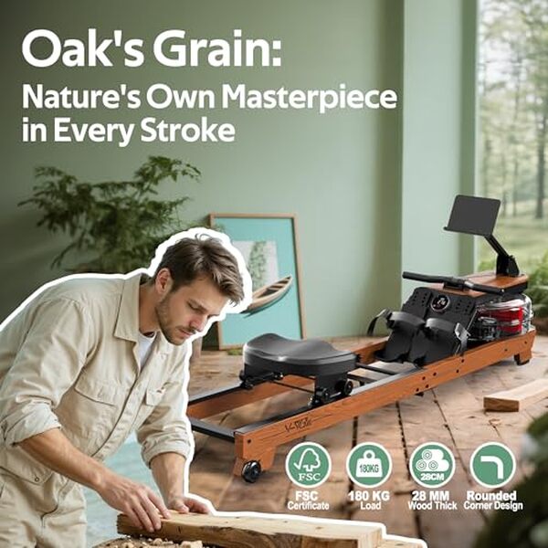 Découvrez notre analyse détaillée du rameur pliable Orisyn : un design élégant, une construction solide en chêne, et un support tablette pratique pour des entraînements optimaux à domicile.