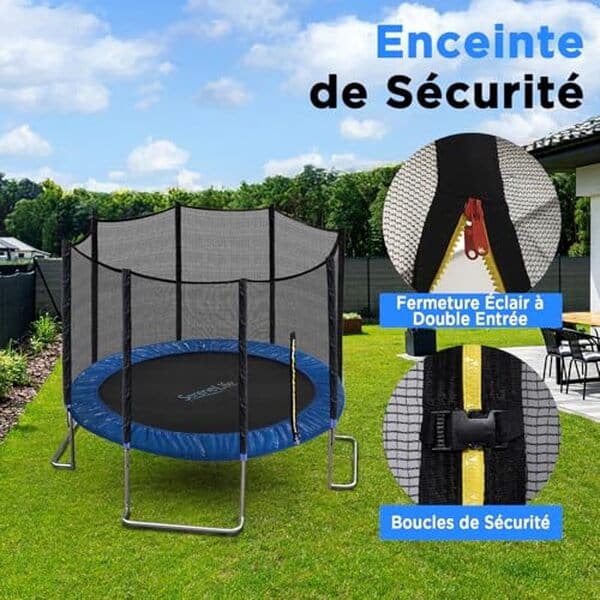 Découvrez l'évaluation du trampoline Serenelife : performance, sécurité et plaisir pour toute la famille réunis dans un seul produit.