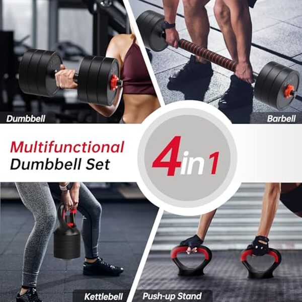 Découvrez notre avis détaillé sur les haltères réglables JOROTO 30KG : idéal pour votre entraînement à domicile, des performances ajustables pour tous les niveaux.