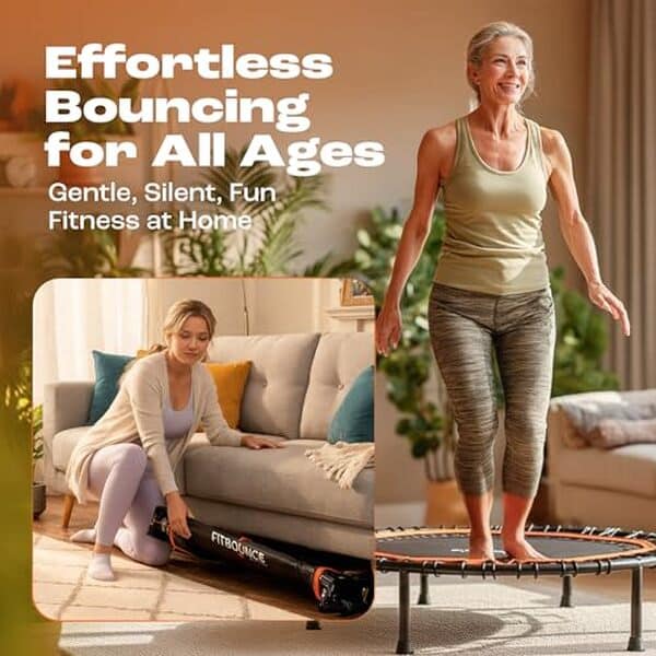Découvrez notre test détaillé du Fit Bounce Pro XL, un trampoline silencieux idéal pour améliorer vos exercices cardiovasculaires. boostez votre forme physique avec efficacité et plaisir  !