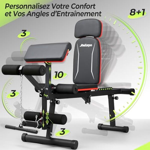 Découvrez notre test détaillé du banc de musculation Relispo : analyse de sa polyvalence, robustesse et performance pour vos entraînements. 