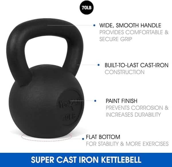 Découvrez notre test détaillé du kettlebell Yes4All 31, 8 kg. Qualité, durabilité et efficacité pour vos entraînements de force et conditioning. 