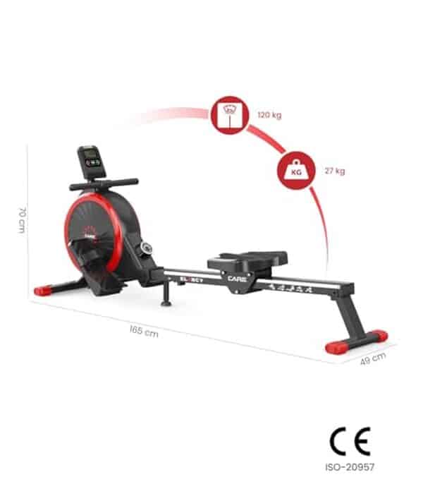 Découvrez notre test complet du rameur care fitness elancy avec freinage magnétique et 16 niveaux de résistance. Avis, caractéristiques et performances détaillées. 