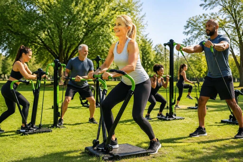 Musculation de plein air : découvrez BodyBoomers