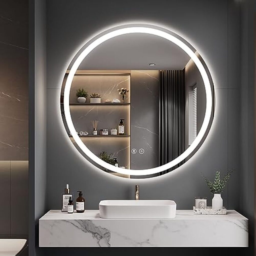 Avis sur le miroir LED Dripex 50 cm, élégant et pratique
