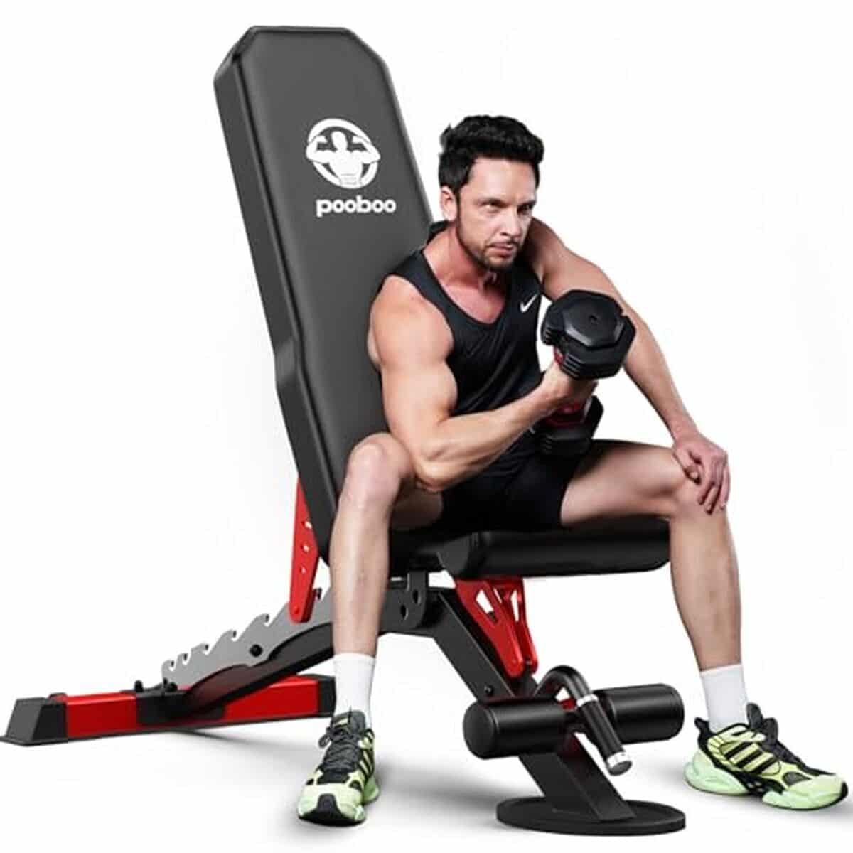 Test : banc de musculation pooboo 680, 4 kg pour entraînement complet
