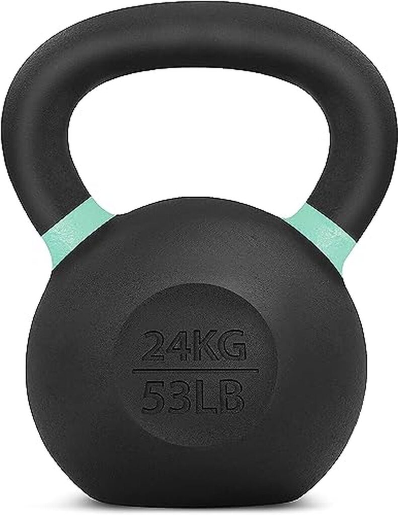Test de la kettlebell Yes4All 9RNM 24 kg verde