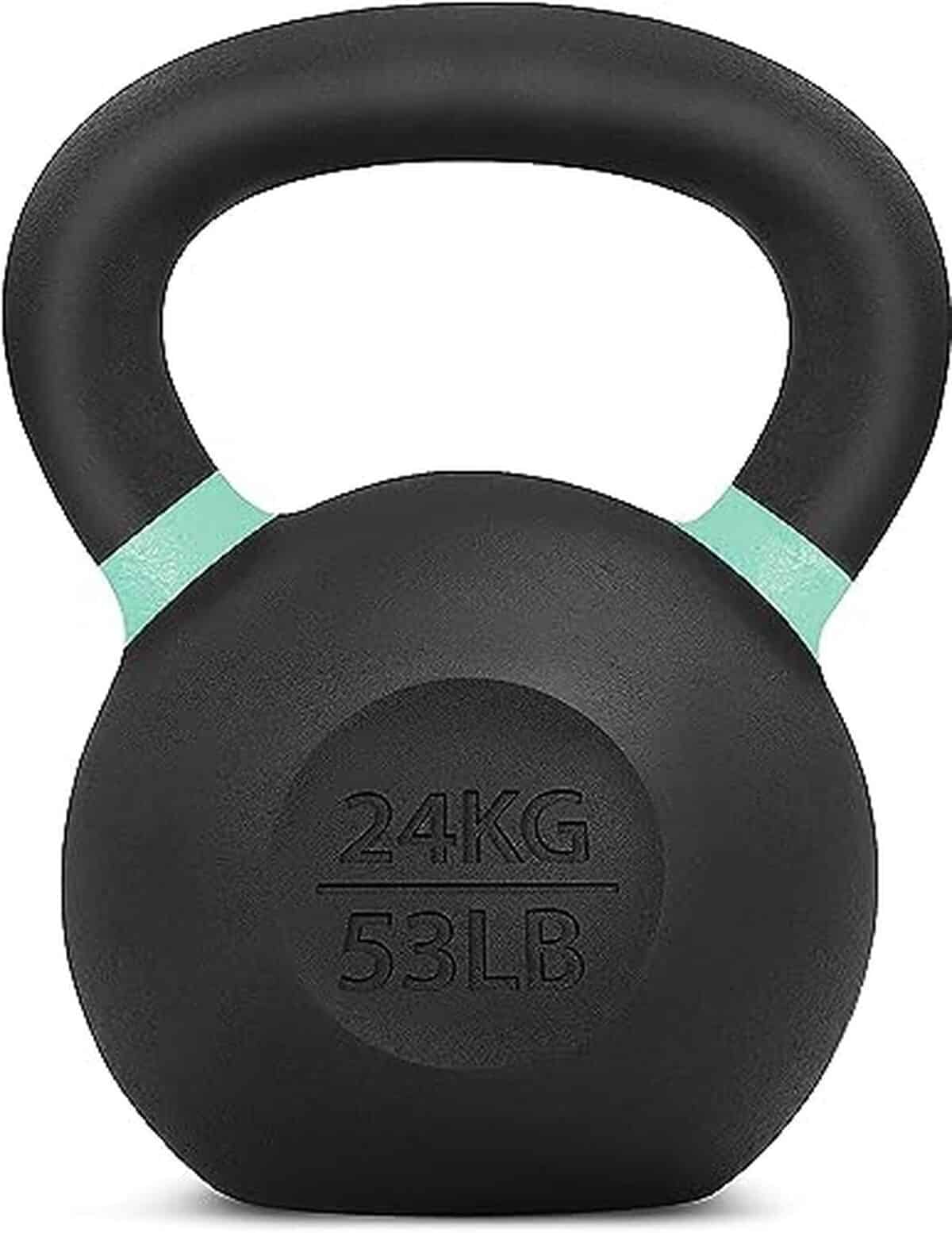 Test de la kettlebell Yes4All 9RNM 24 kg verde