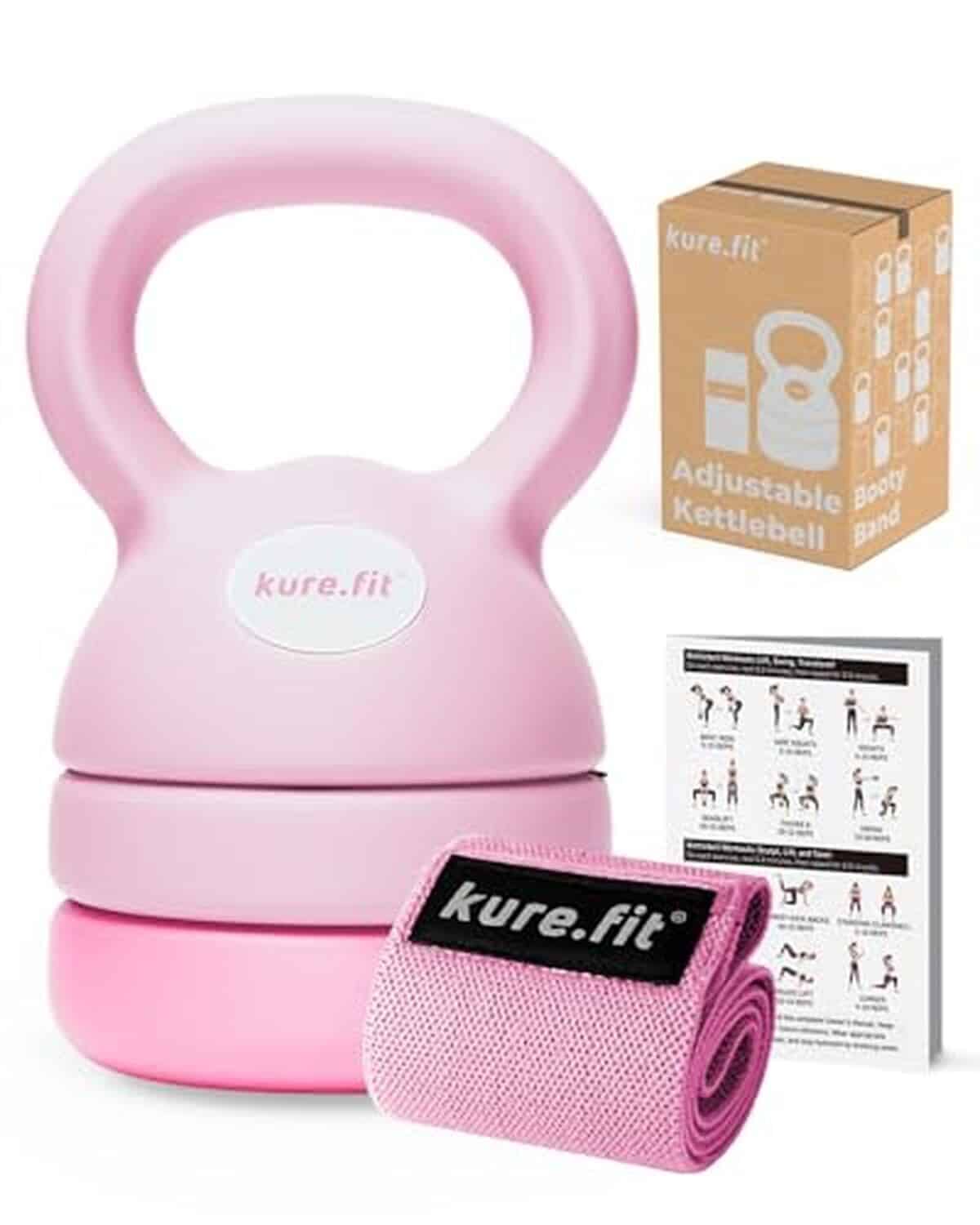 Test de la kure.fit kettlebell réglable : musculation à domicile