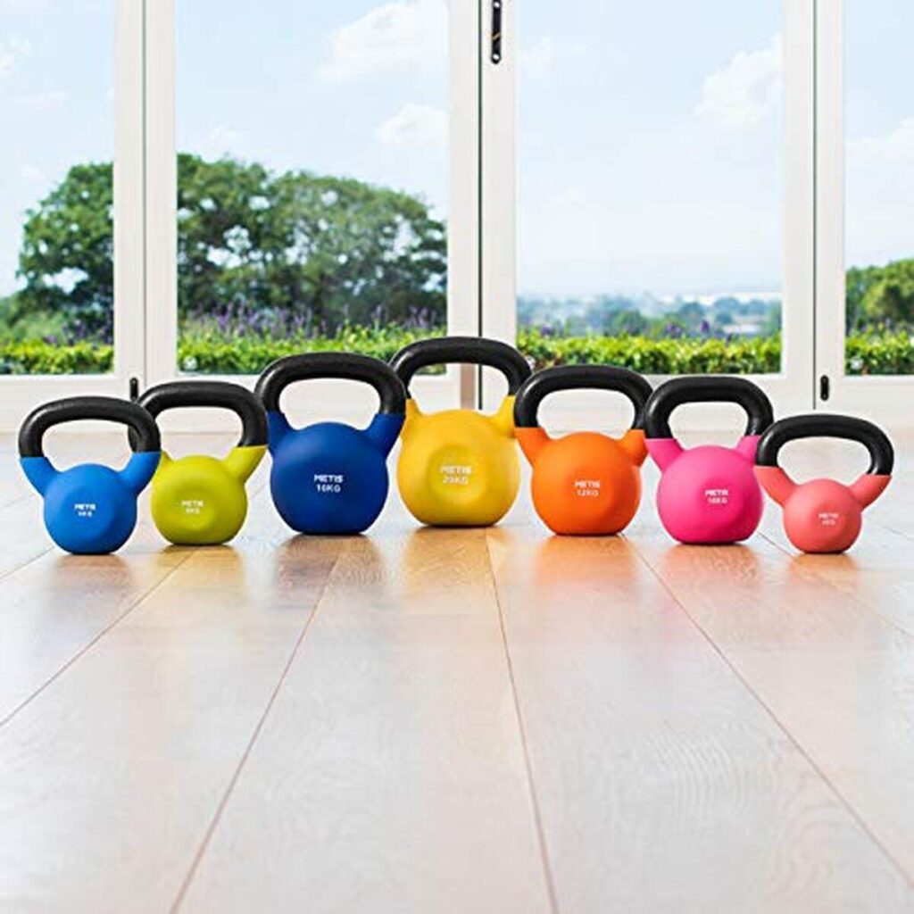Test des kettlebells METIS : ensemble complet pour l'entraînement