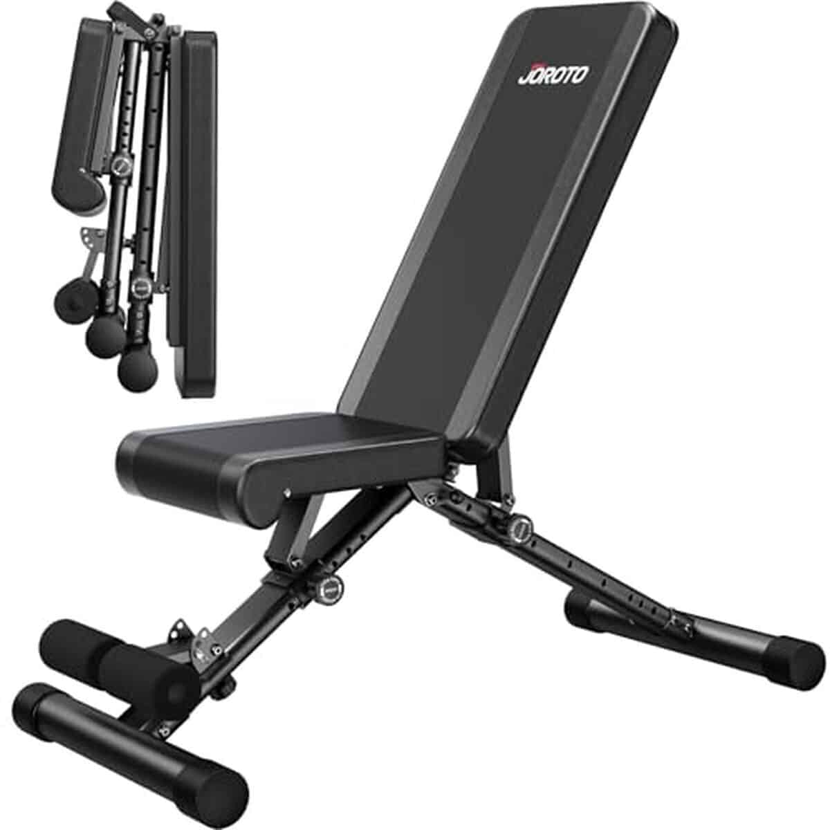 Test du banc de musculation pliable Joroto MD35 : complet et robuste