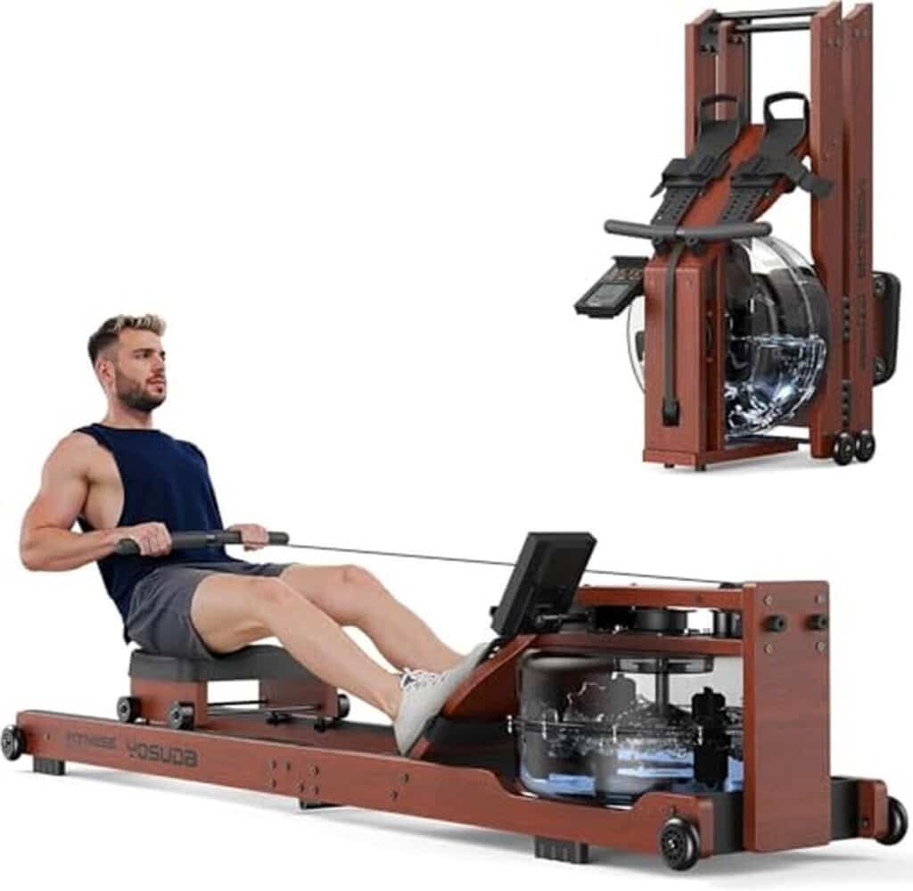 Test du rameur Yosuda pliable en bois : qualité et confort garantis