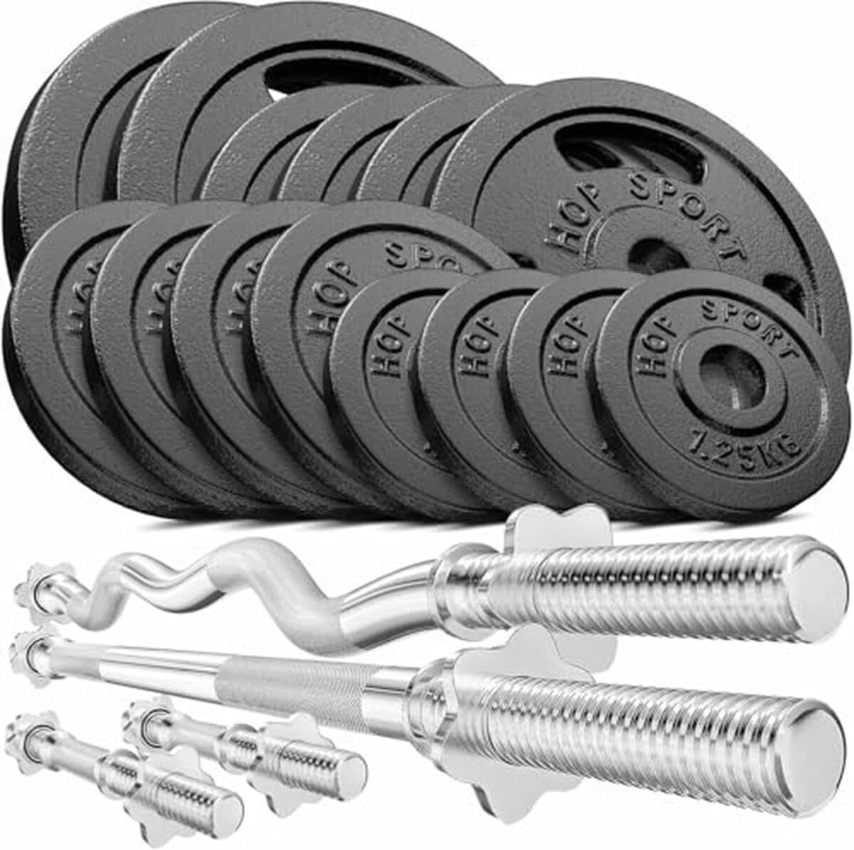 Test : set d'haltères HOP-Sport 76 kg pour la musculation