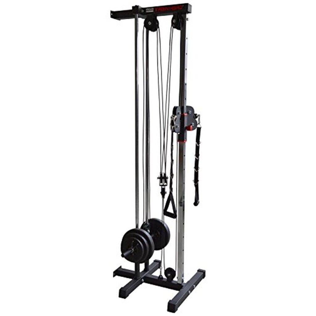 Test TrainHard station de force : lat machine et câbles muraux