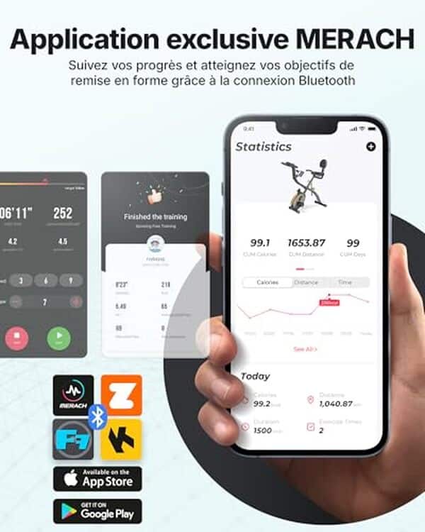Découvrez notre test détaillé du vélo d'appartement pliable Merach 4 en 1. Confort, performance et praticité : tous les détails pour bien choisir votre équipement fitness. 