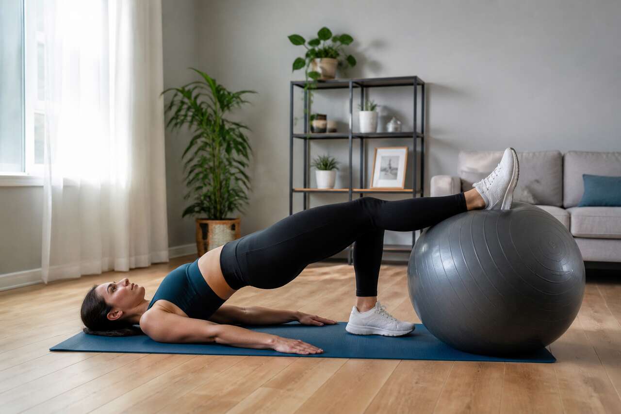 Exercices de base pour les ischio-jambiers à domicile