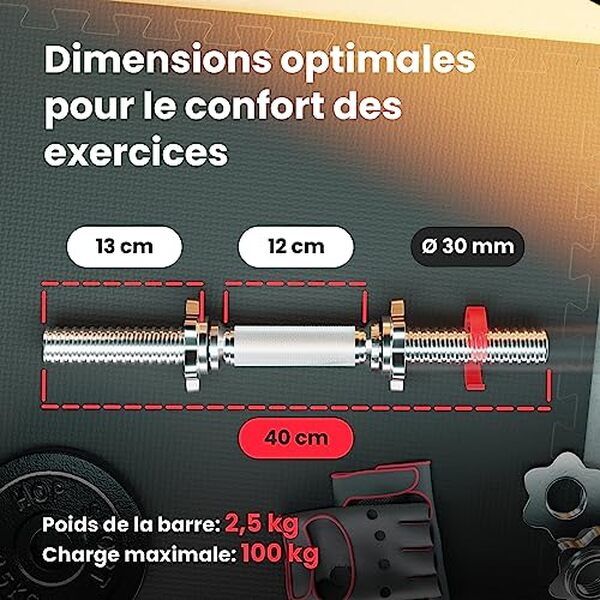 Découvrez notre test détaillé des haltères HOP-Sport 57 kg : qualité, performance et prix pour vous entraîner efficacement chez vous. 