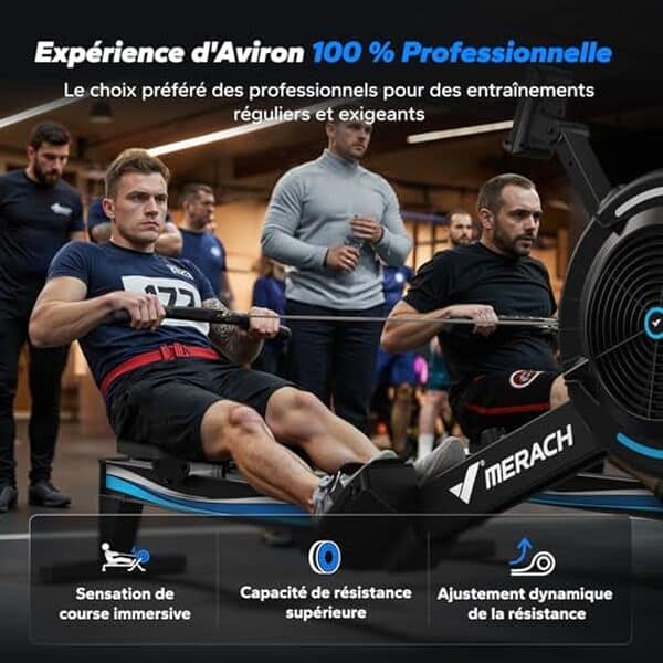 Découvrez notre test détaillé du rameur Merach : performances, ergonomie et caractéristiques pour votre entraînement à domicile. Avis complet et honnête. 