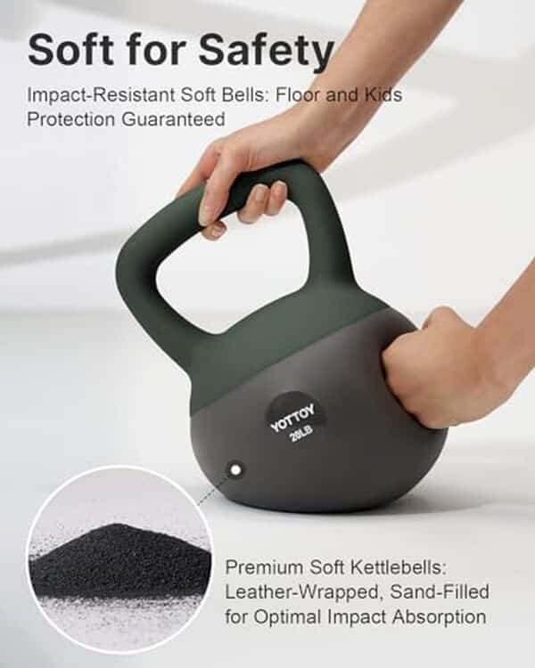 Découvrez notre test détaillé du kettlebell yotttoy 13, 6 kg : qualité antidérapante, résistance et efficacité pour vos entraînements