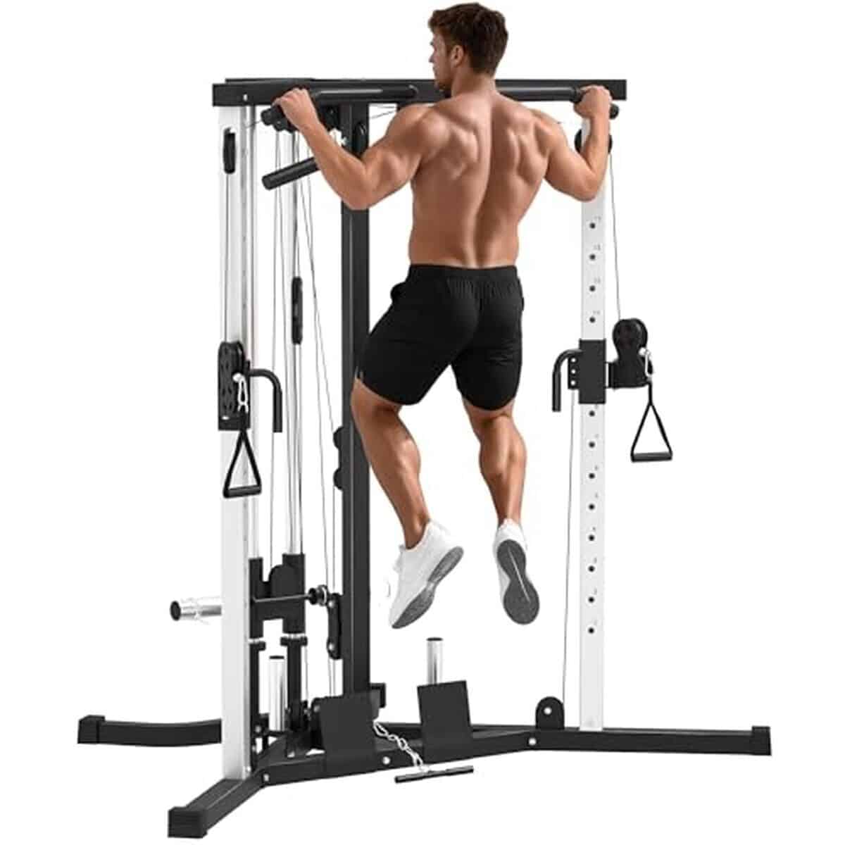 Test de la station de musculation SPORTNOW multifonction avec barre de traction