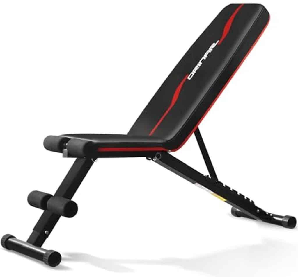 Test du banc de musculation Orinar