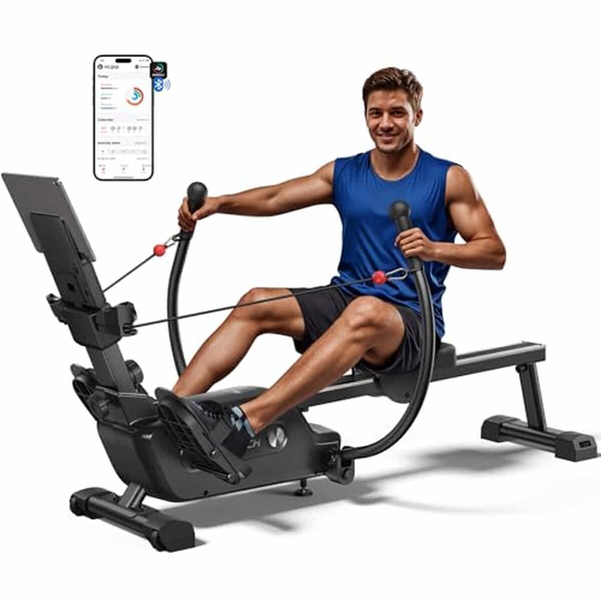Test du rameur de musculation Merach : un entraînement polyvalent et connecté