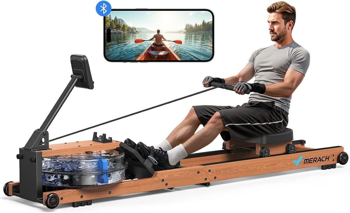 Test du rameur Merach R28 : expérience immersive et confort optimal