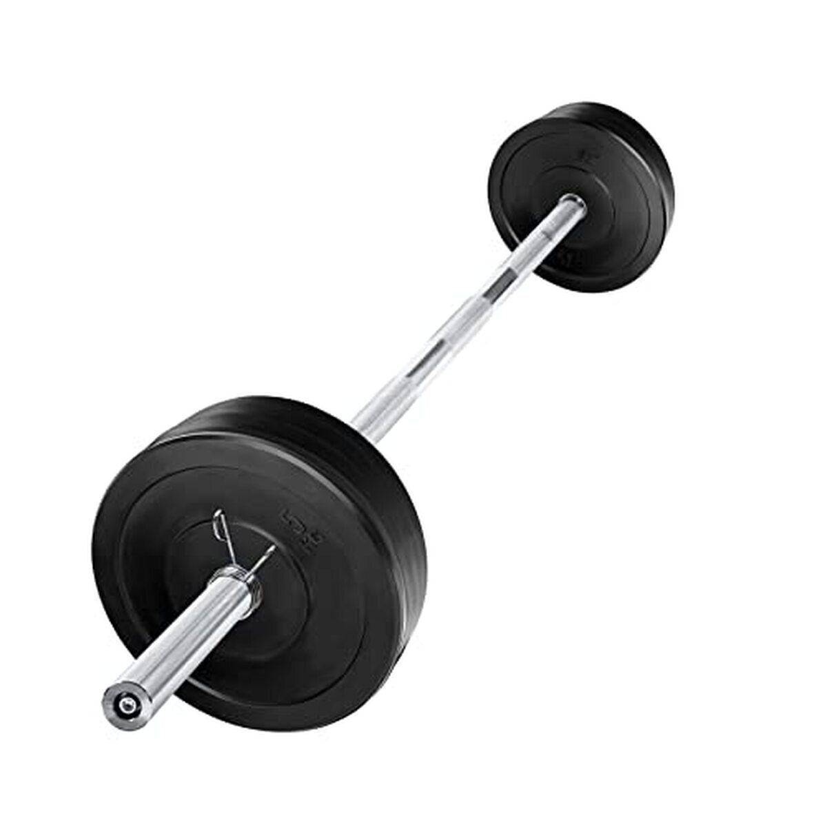 Test : ensemble barre d'haltère wuuhoo Steve 80 kg