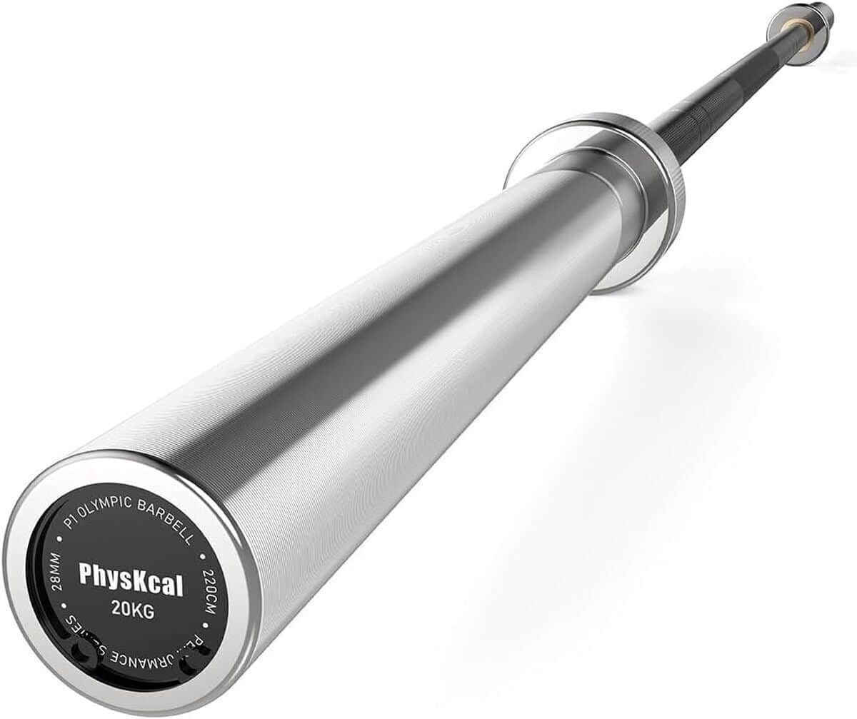 Test PhysKcal : barres d'haltères Ø50mm pour entraînement complet