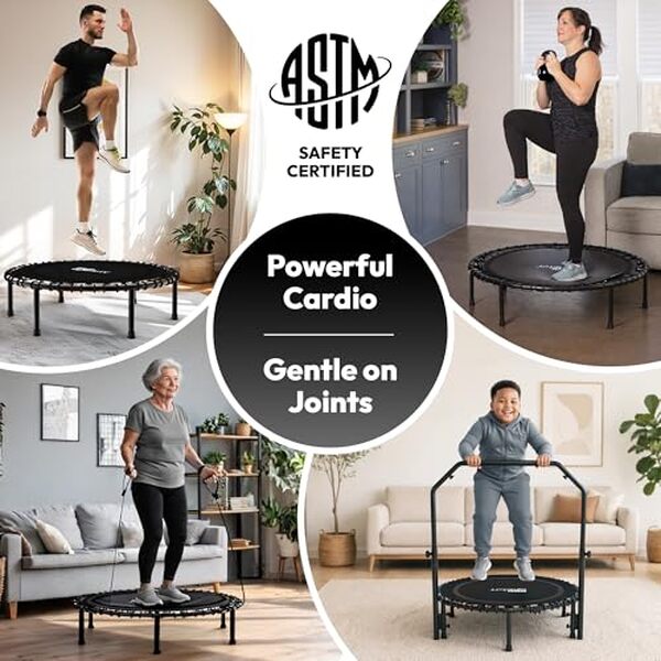 Découvrez notre test détaillé du trampoline fitness Jumpzylla, le mini trampoline silencieux idéal pour vos séances de fitness à domicile. Caractéristiques, avantages et avis complets. 